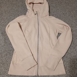 Lululemon Women's Cream Hooded Jacket